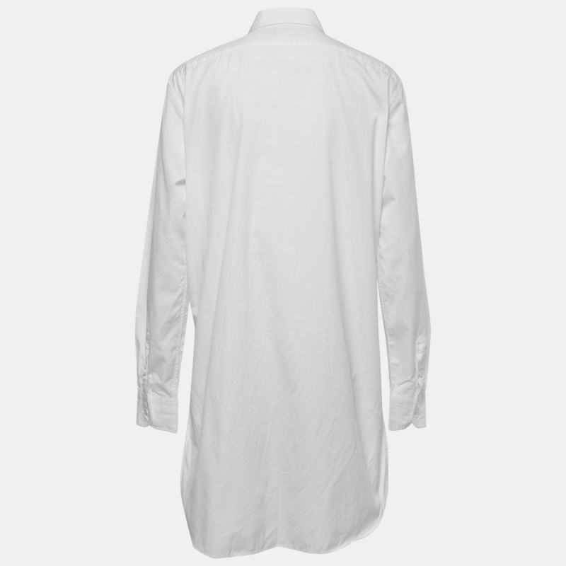 

Polo Ralph Lauren White Cotton Long Shirt