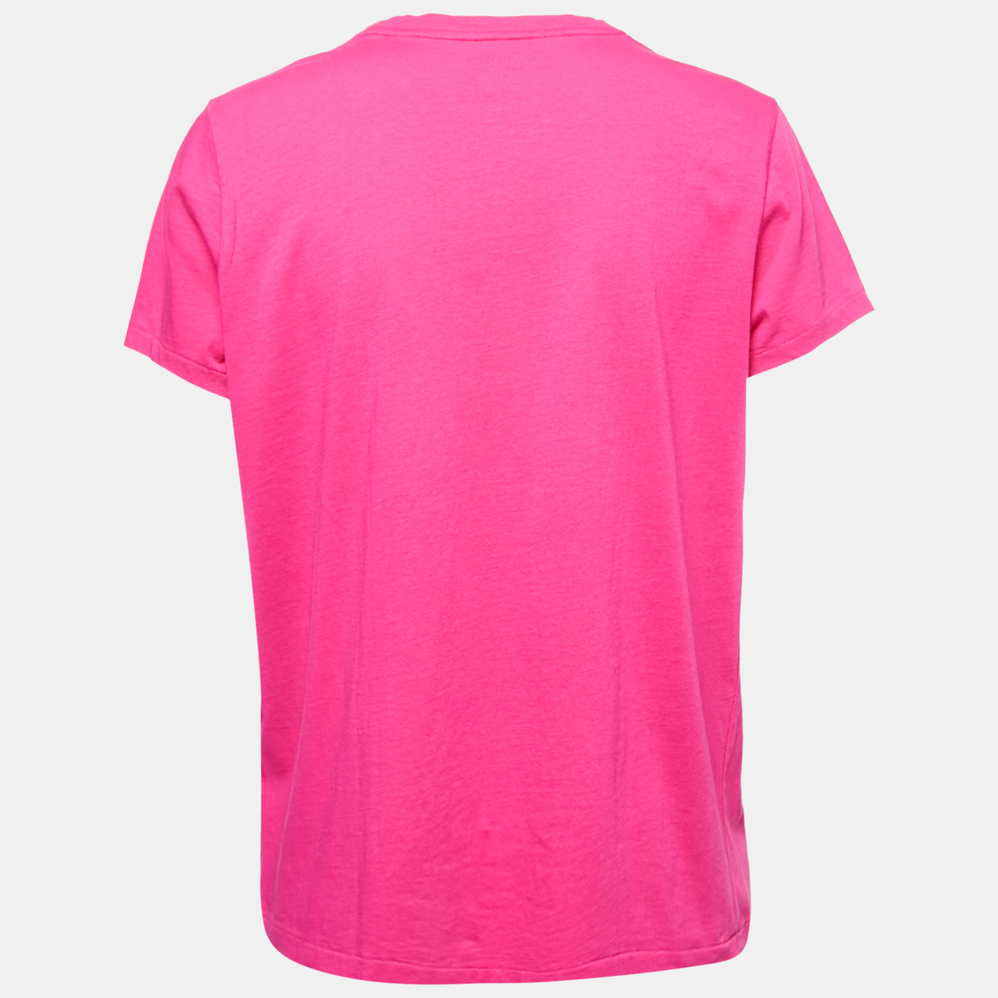 

Polo Ralph Lauren Pink Cotton Crew Neck T-Shirt