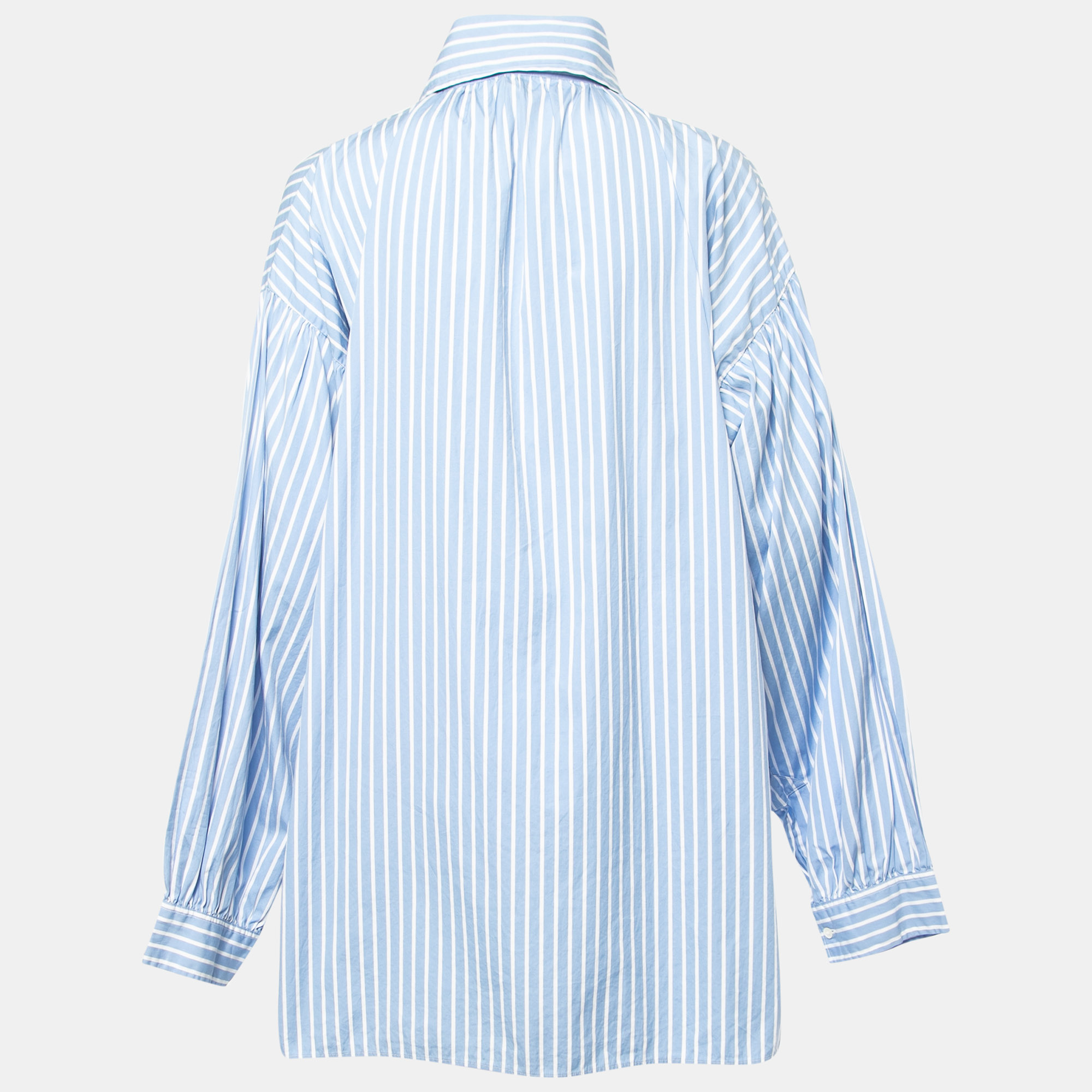 

Polo Ralph Lauren Blue Striped Cotton Oversized Shirt