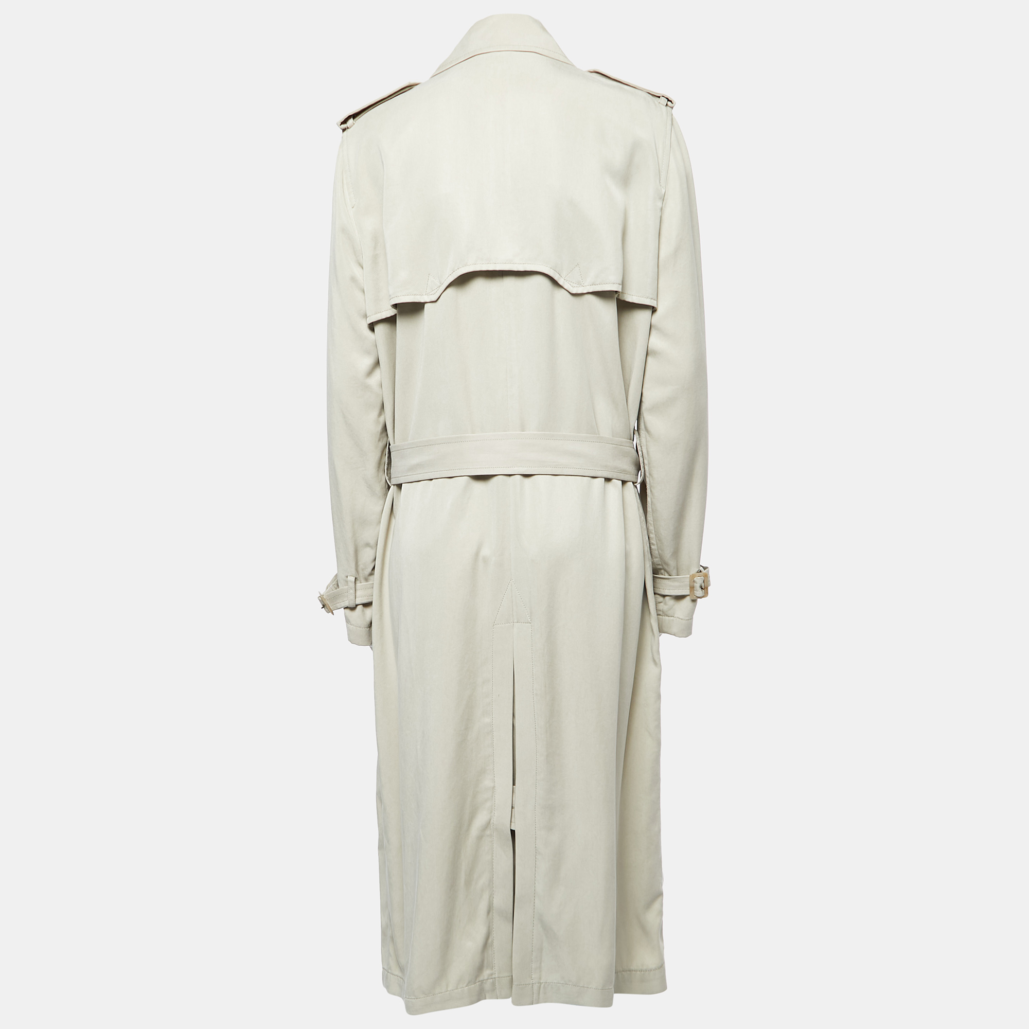 

Polo Ralph Lauren Beige Lyocell Trench Coat