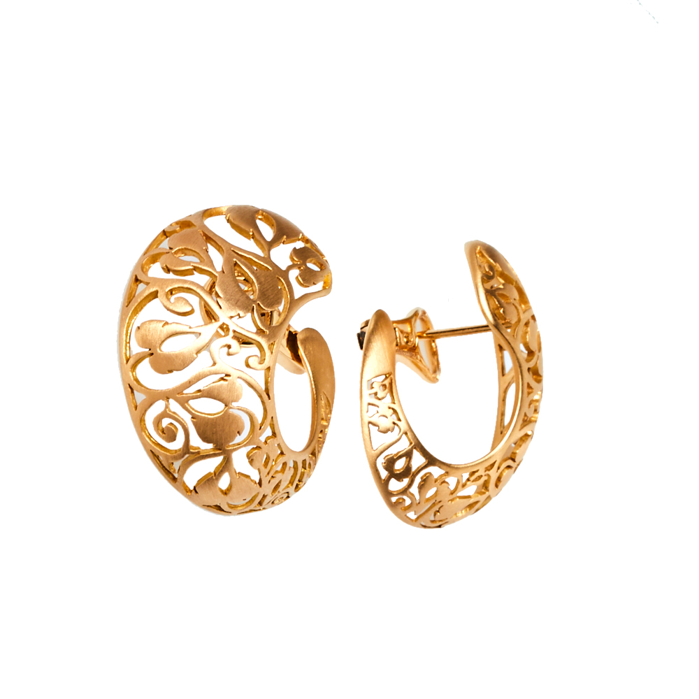 

Pomellato Arabesque Matt finish 18K Rose Gold Stud Earrings