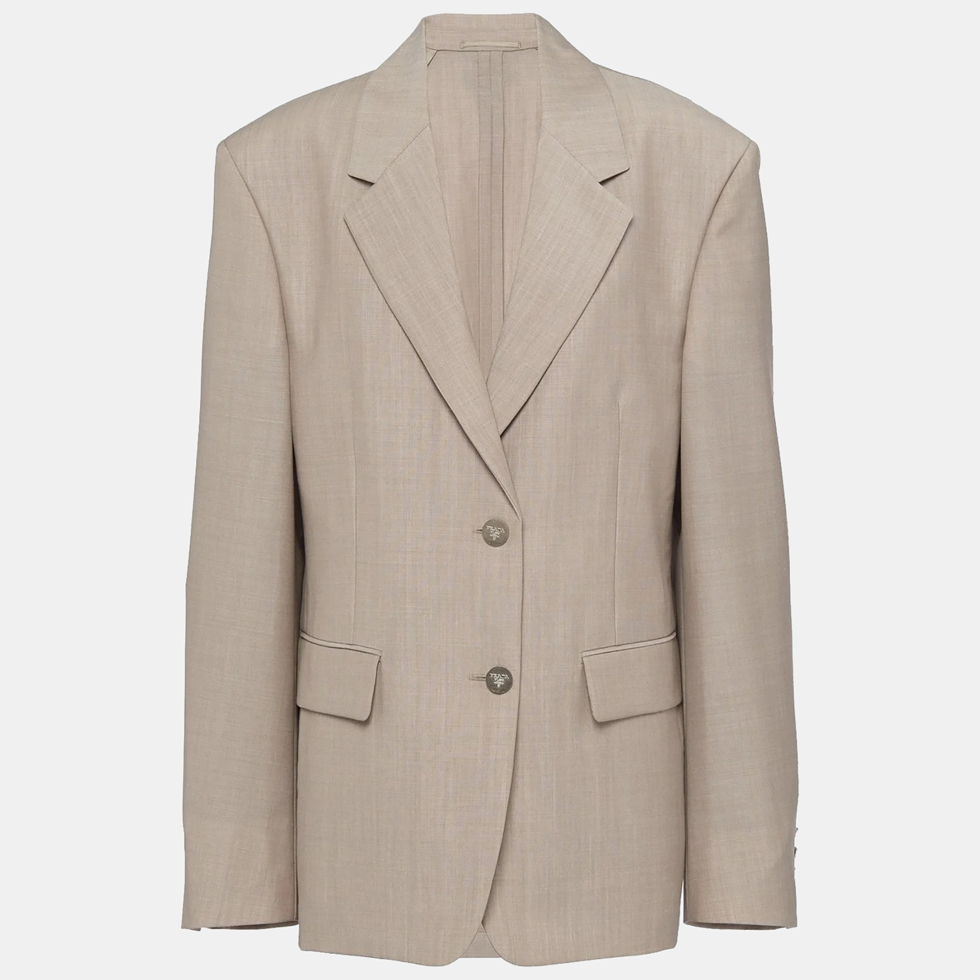 

Prada Beige Wool Blazer Jacket Women’s