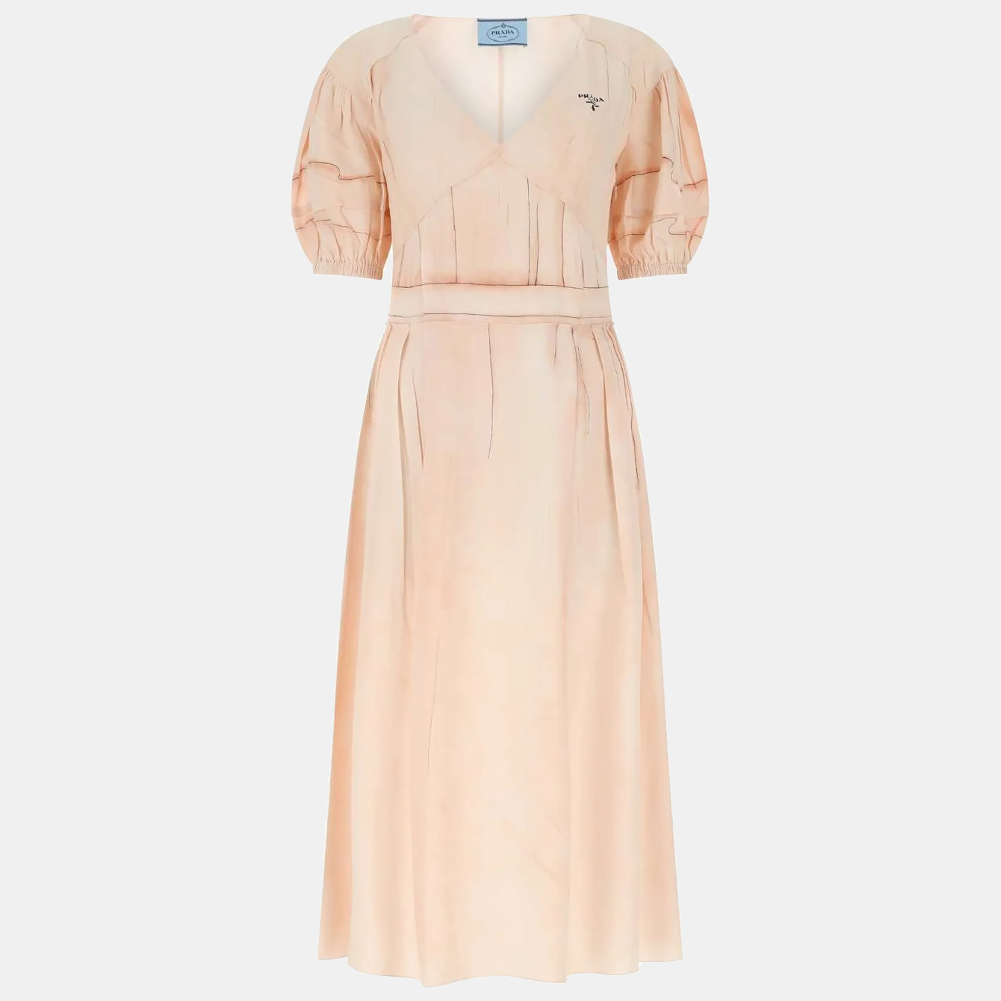 

Prada Pink Silk Dress Women’s IT 38