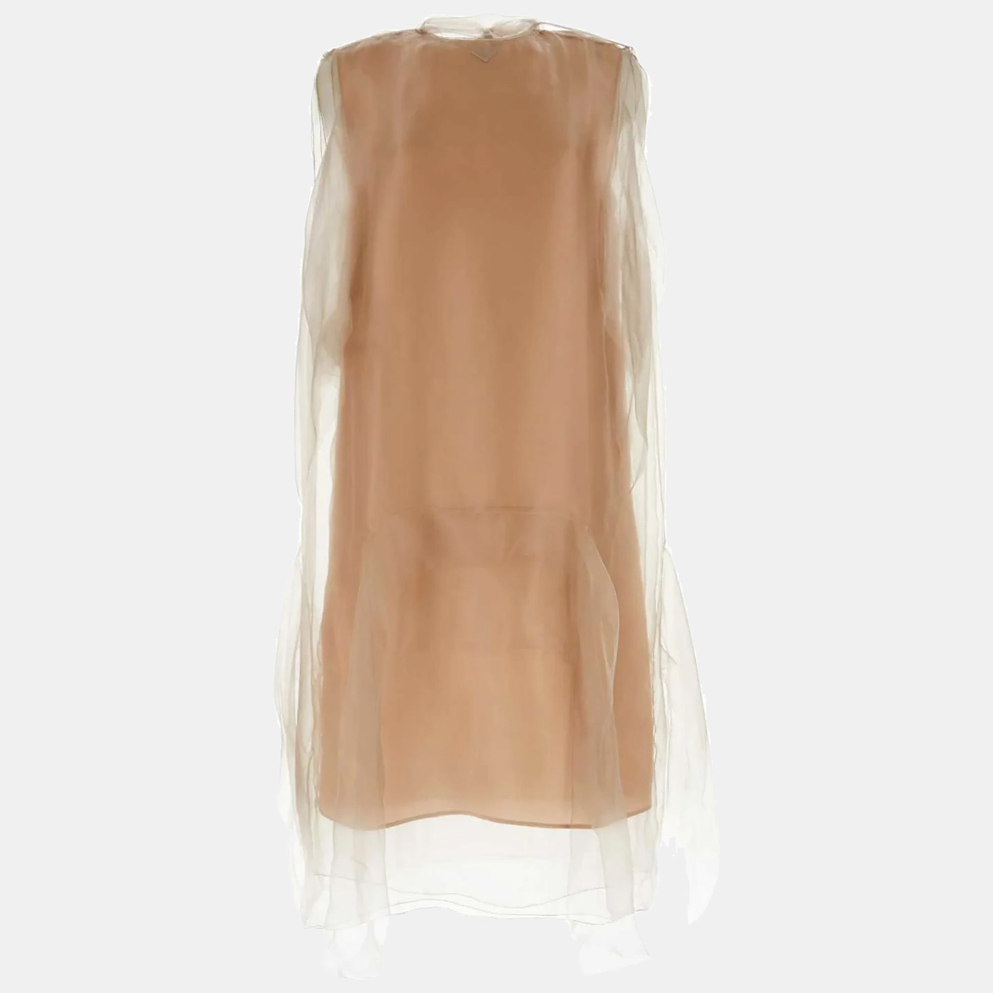 

Prada Powder Pink Voile Dress Phard