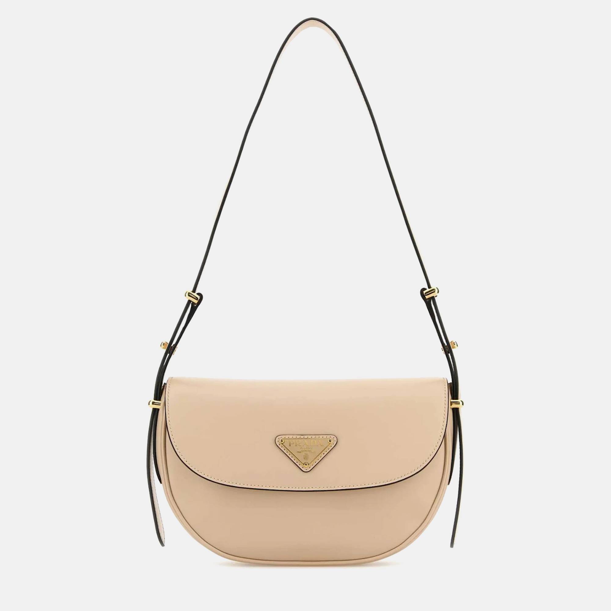 

Prada Light Pink Leather Shoulder Bag