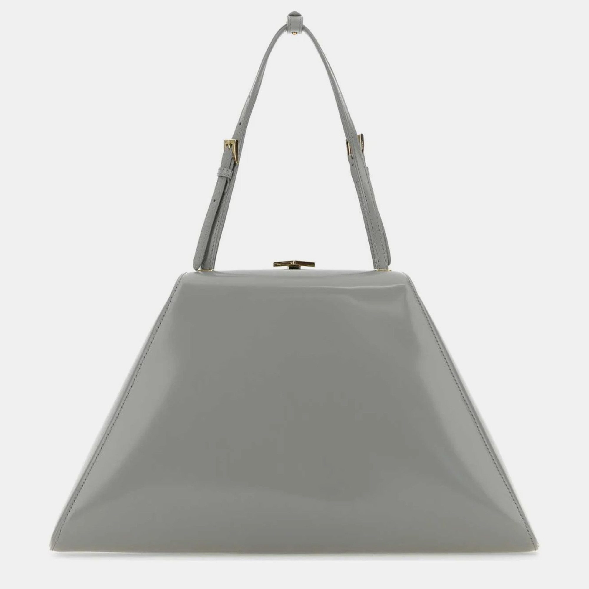 

Prada Light Grey Leather Handbag