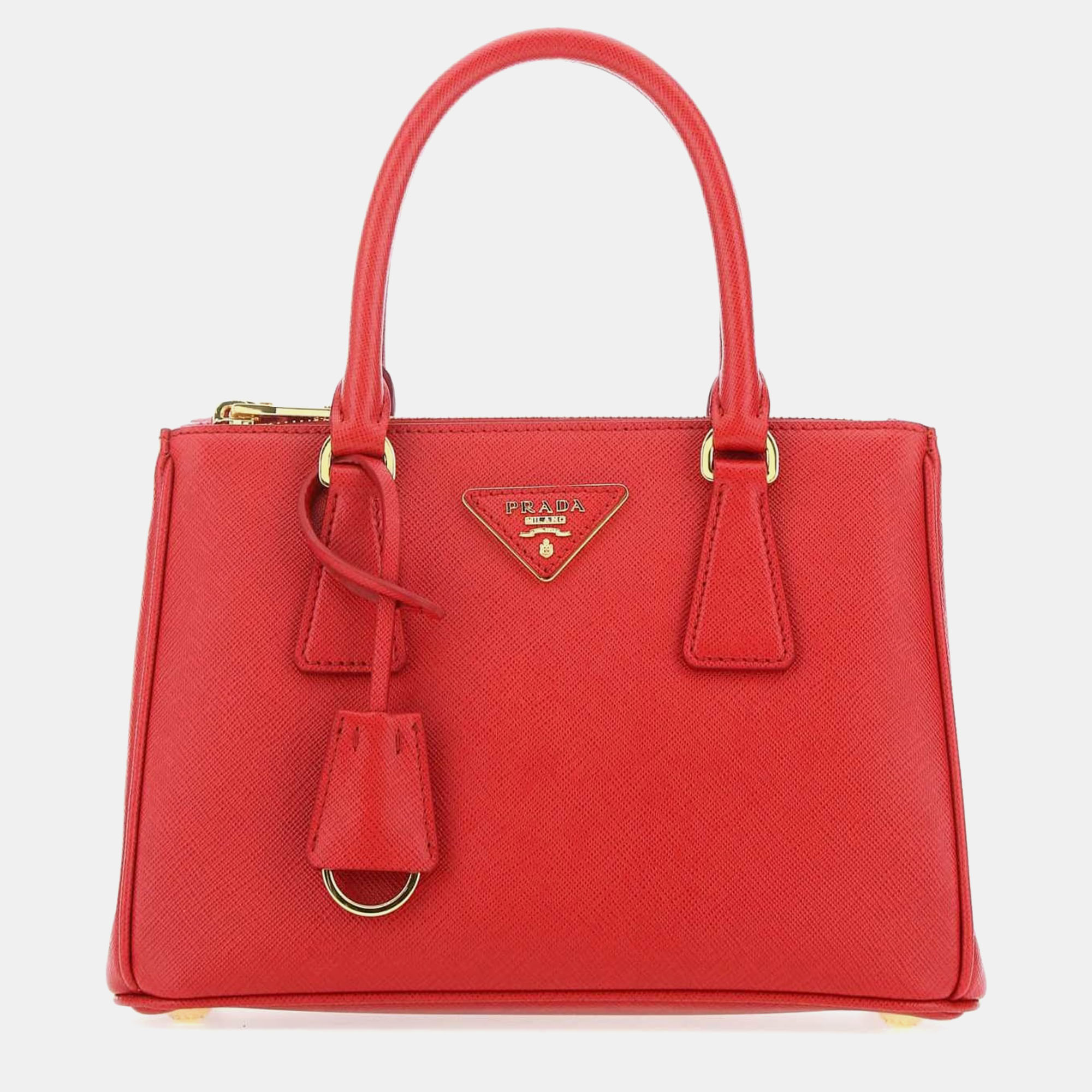 

Prada Borsa Top Handle Bag, Red