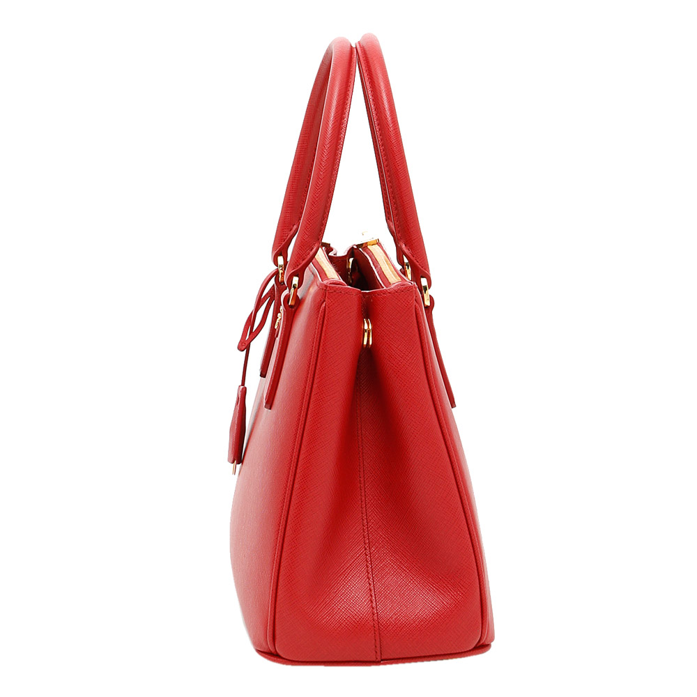 

Prada Red Leather Galleria Bag