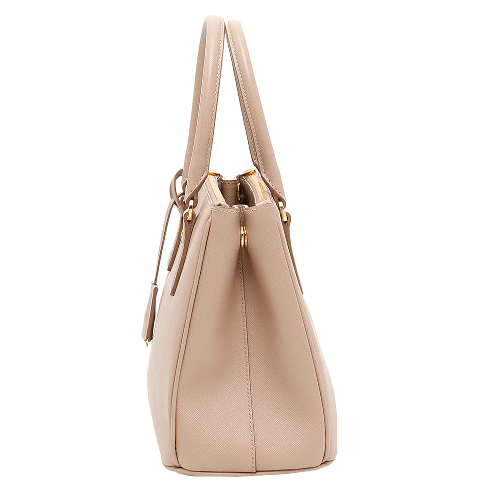 

Prada Light Pink Saffiano Leather Lux Galleria Bag