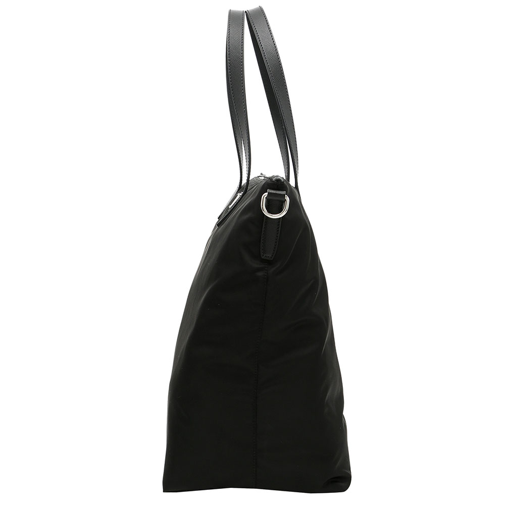 

Prada Black Nylon Fabric Tote Bag