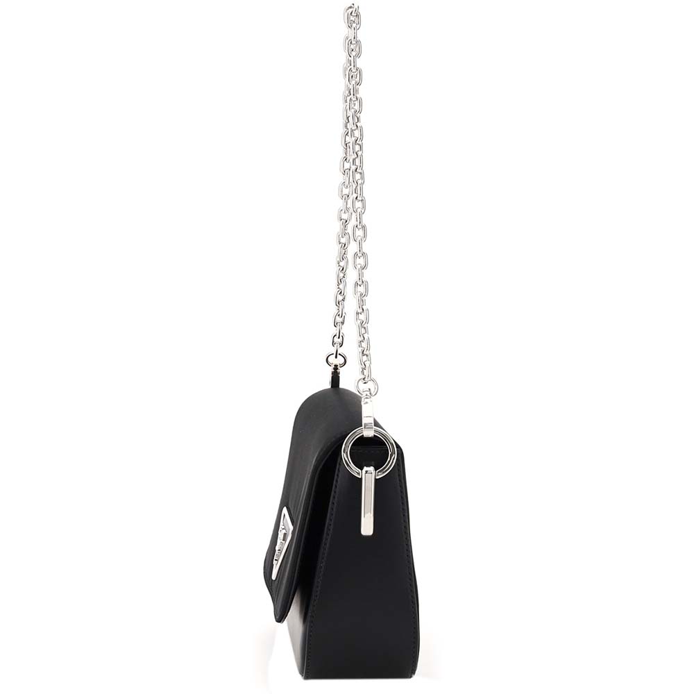 

Prada Black Nylon Chain Strap Bag