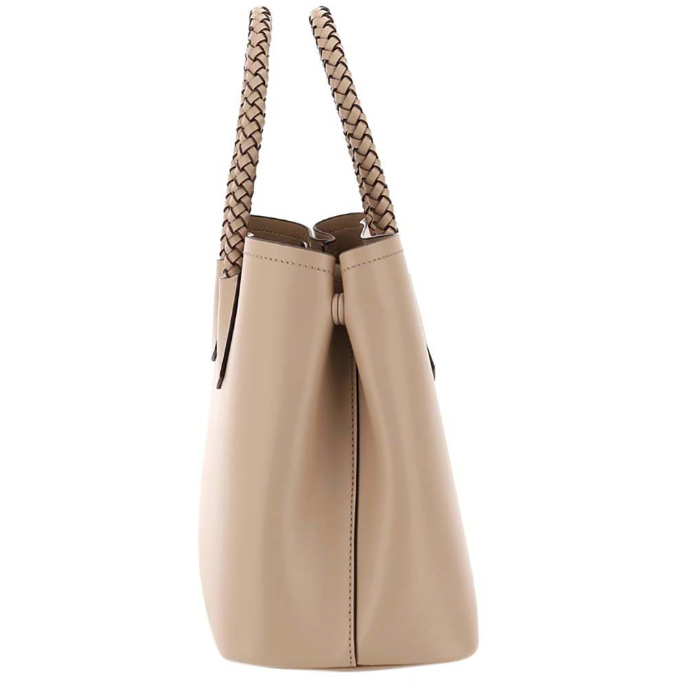 

Prada Brown Leather Braided Bag