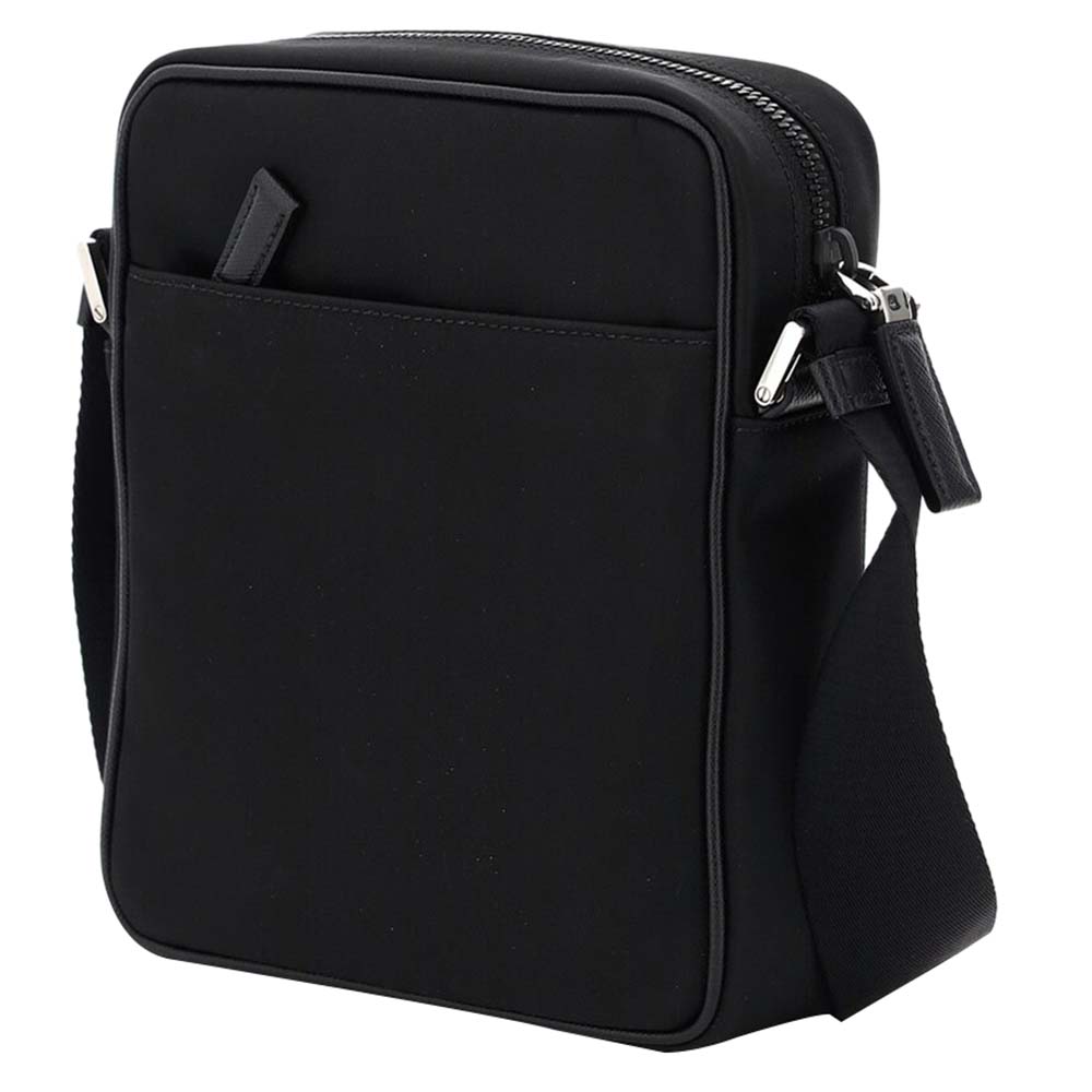 

Prada Black Nylon Triangle Logo Bag
