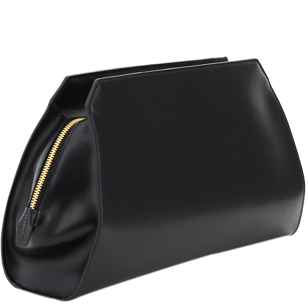 

Prada Black City Leather Clutch