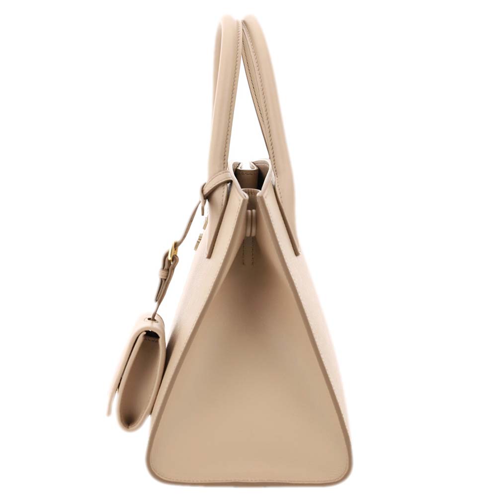 

Prada Beige Saffiano Leather Monochrome Bag