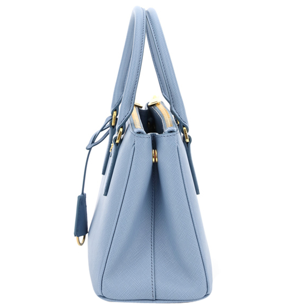 

Prada Blue Saffiano Lux Leather Galleria Bag