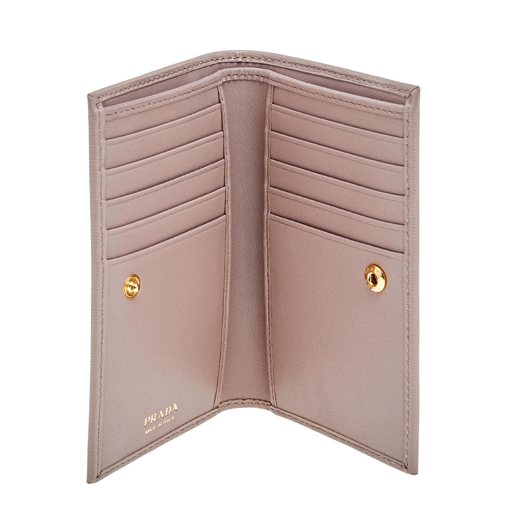 

Prada Beige Leather Card Case