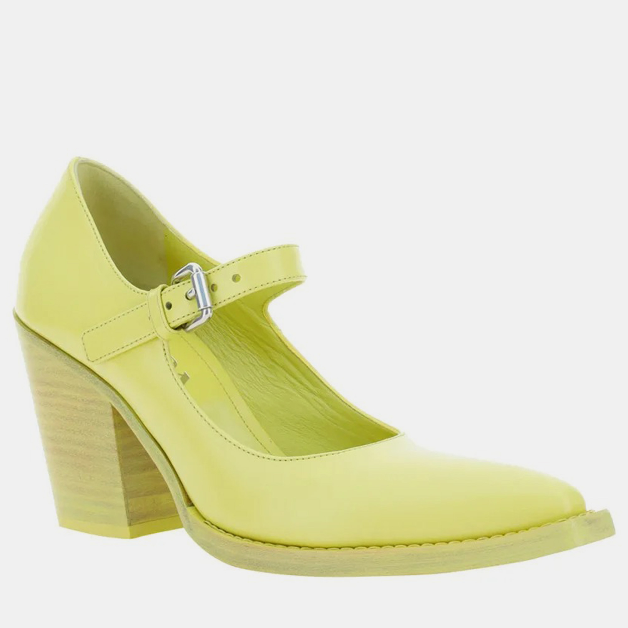 Prada Cedro Leather Pumps Women’s IT 38.5 