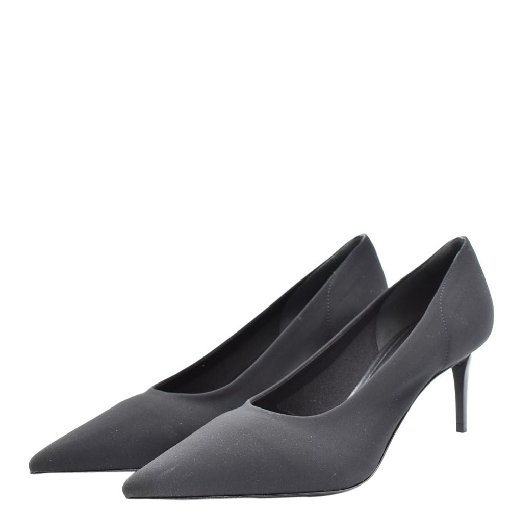 

Dolce & Gabbana Black Pointed Toe Pumps Size EU