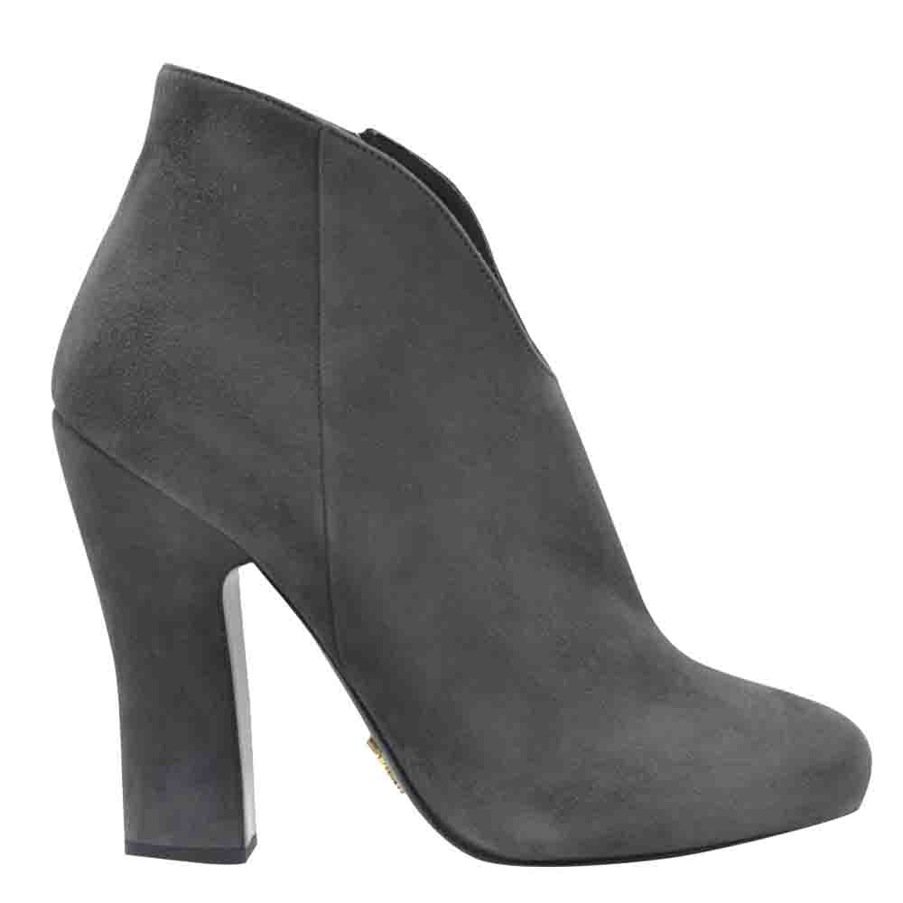 

Prada Grey Suede Ankle Boots Size EU