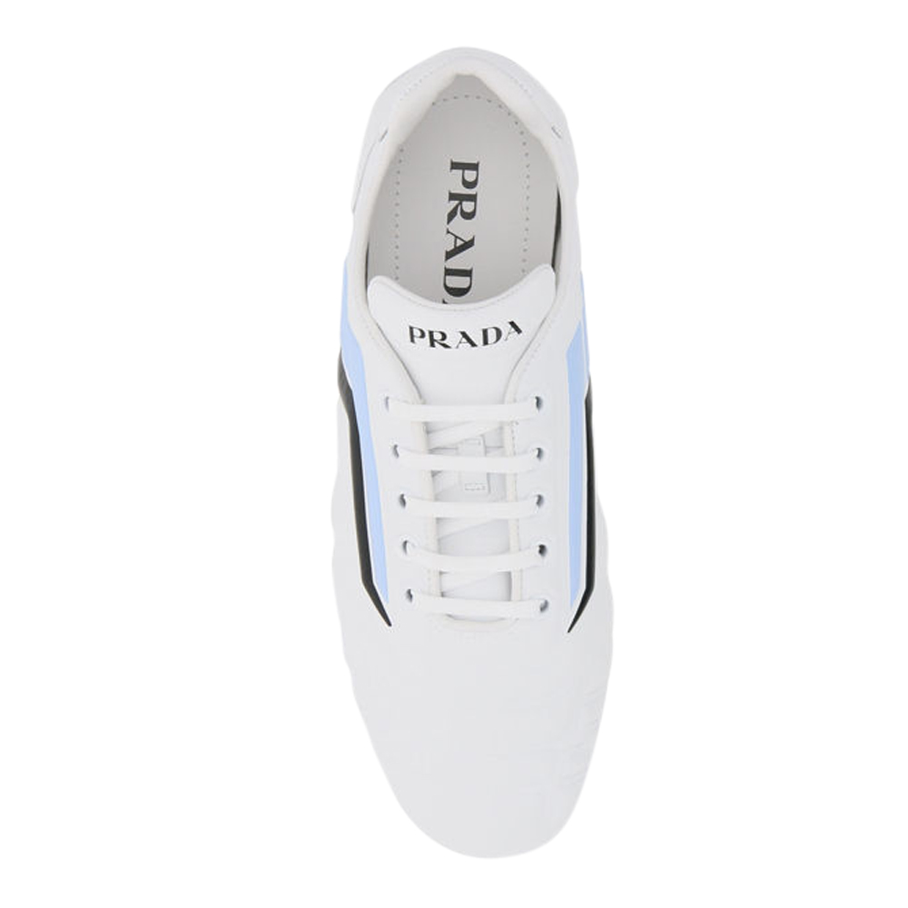 

Prada White Leather Rev Sneakers Size IT