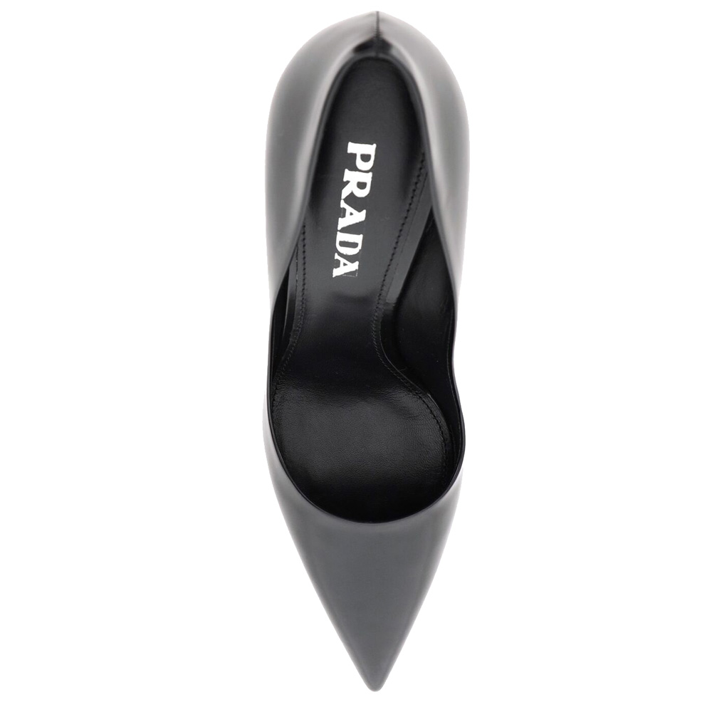 

Prada Black Leather Pumps Size EU