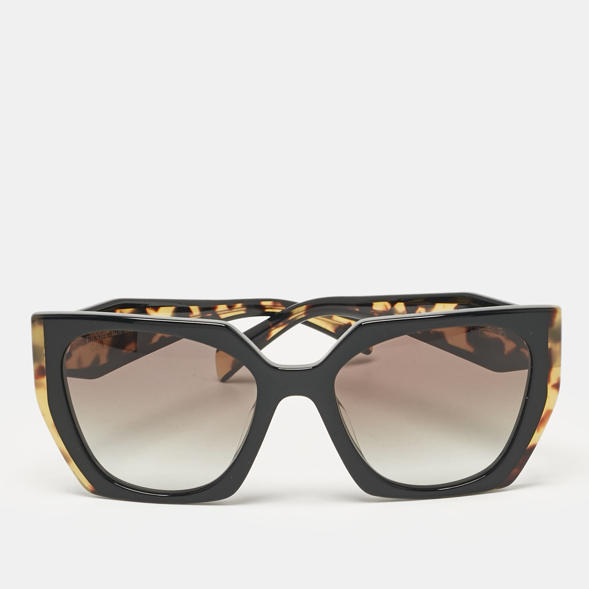 

Prada Brown Tortoise Gradient SPR15W Cat Eye Sunglasses