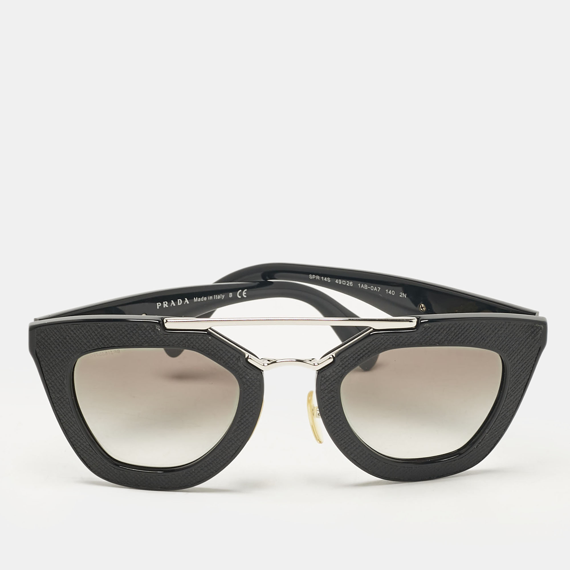 

Prada Black Gradient SPR14S Cat Eye Sunglasses