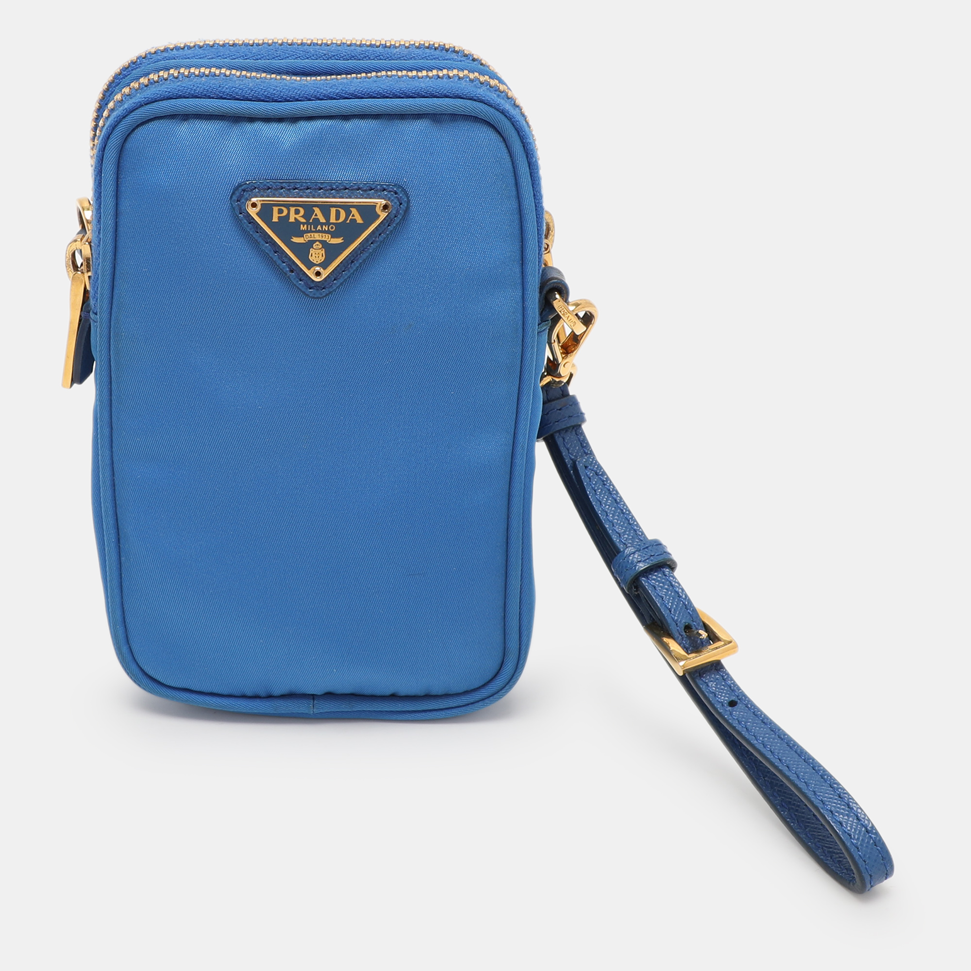 

Prada Blue Nylon Crossbody Phone Case