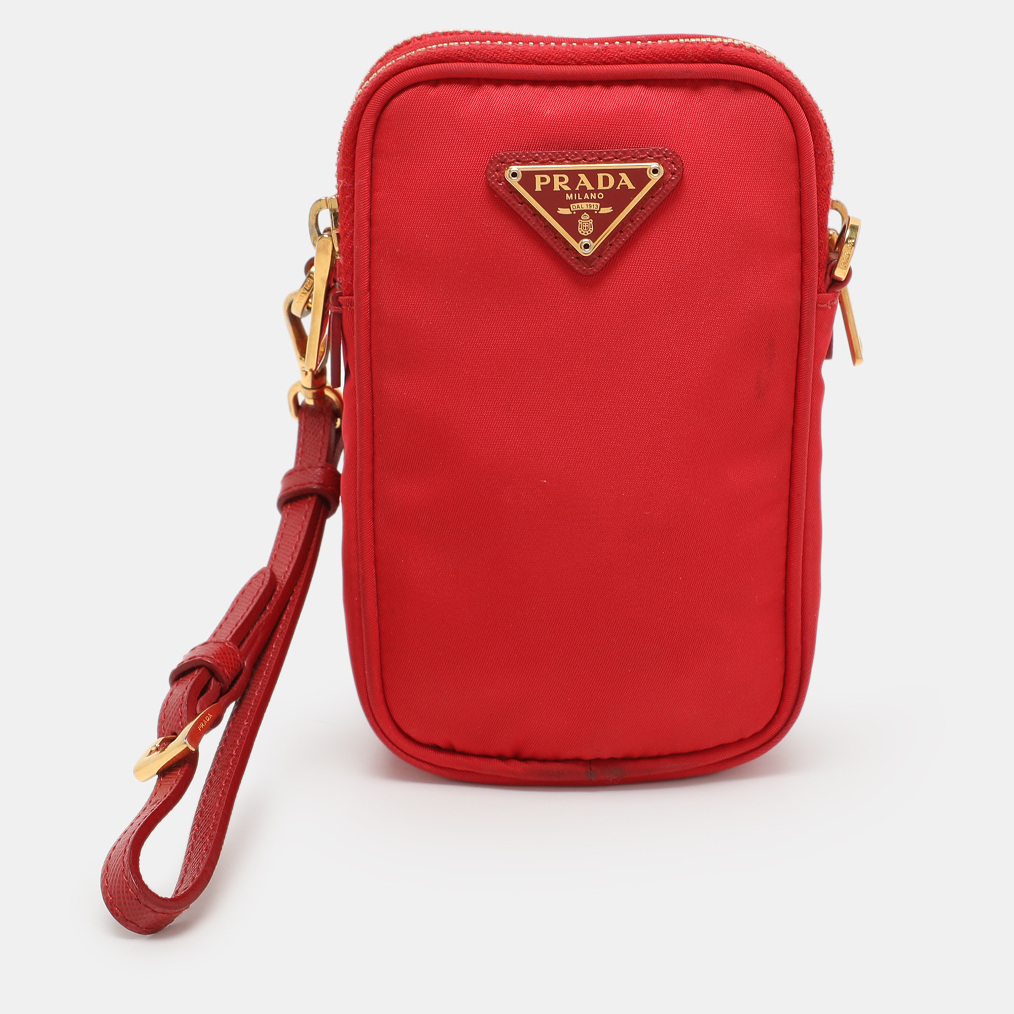 

Prada Red Nylon Crossbody Phone Case