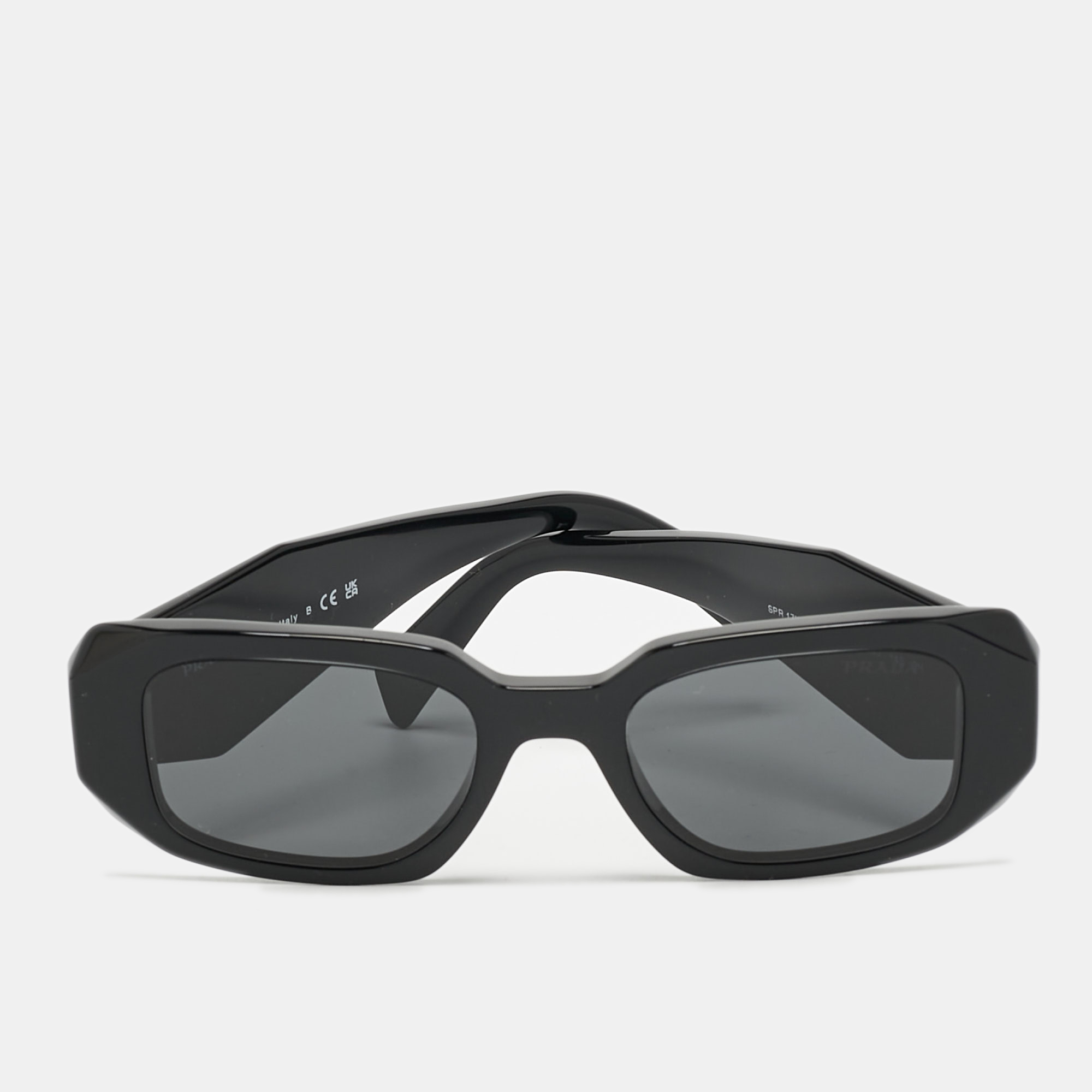 

Pravda Black SPR 17W Symbole Rectangle Sunglasses
