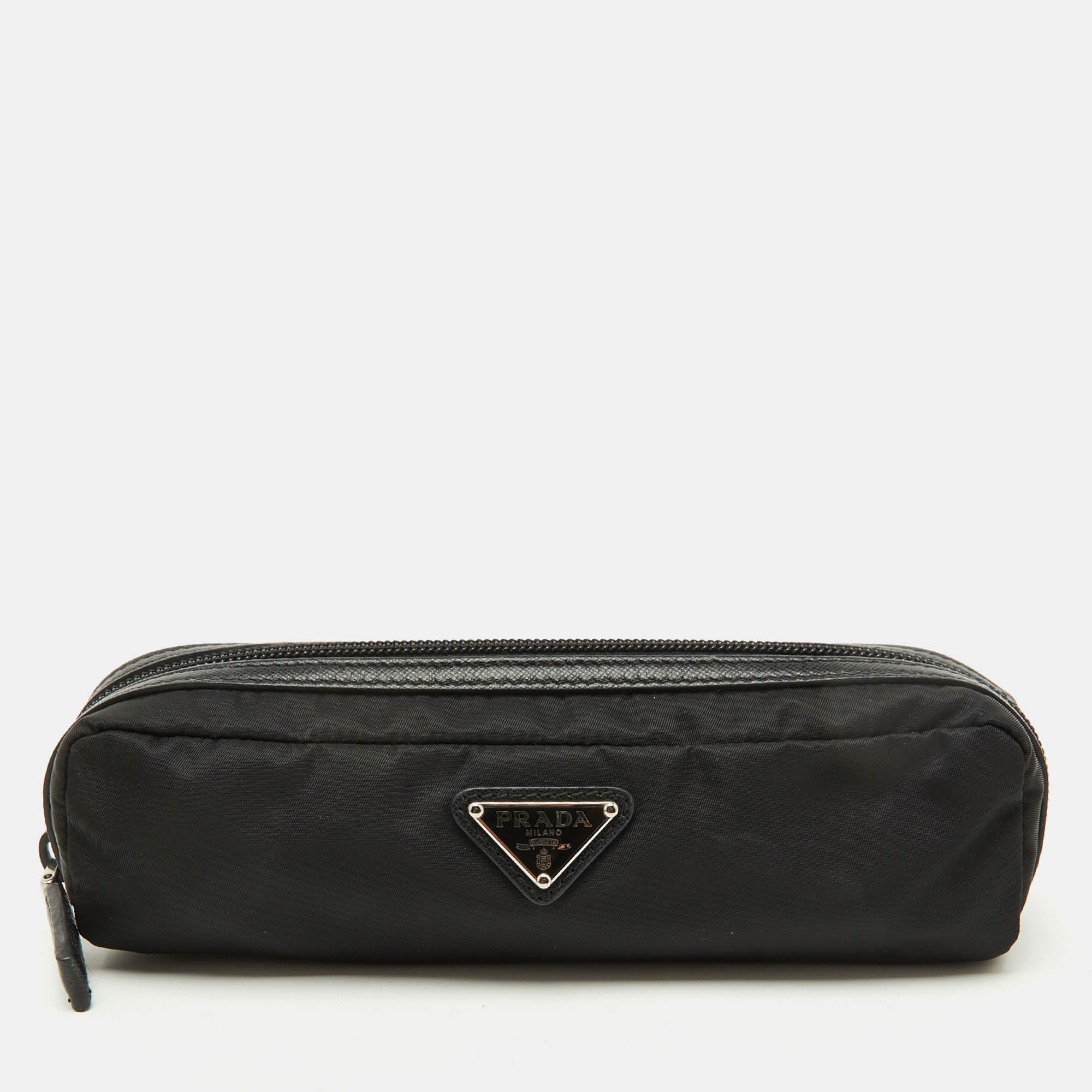 

Prada Black Nylon Tessuto Cosmetic Pouch