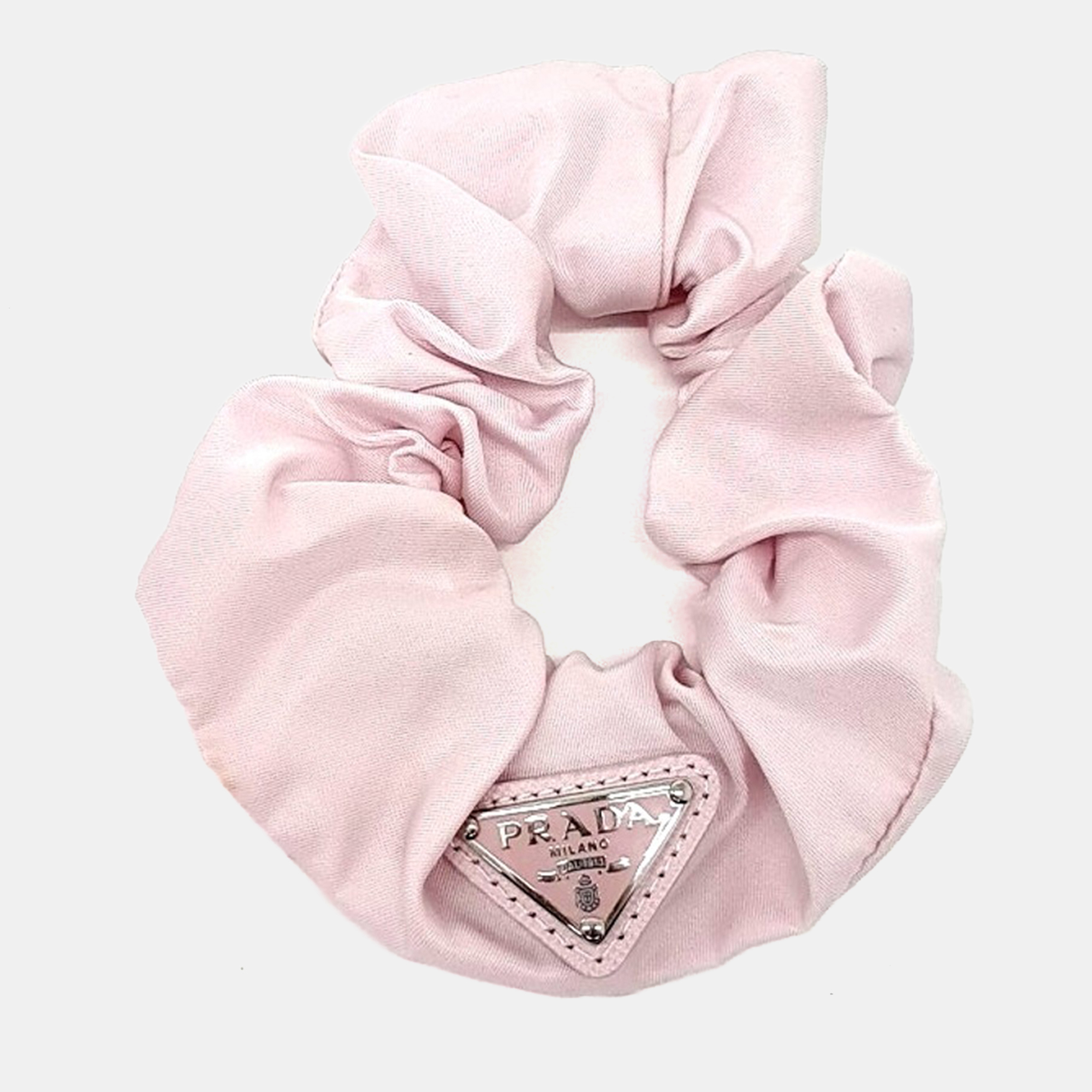 Pre-owned Prada Pink Re-nylon Hairband