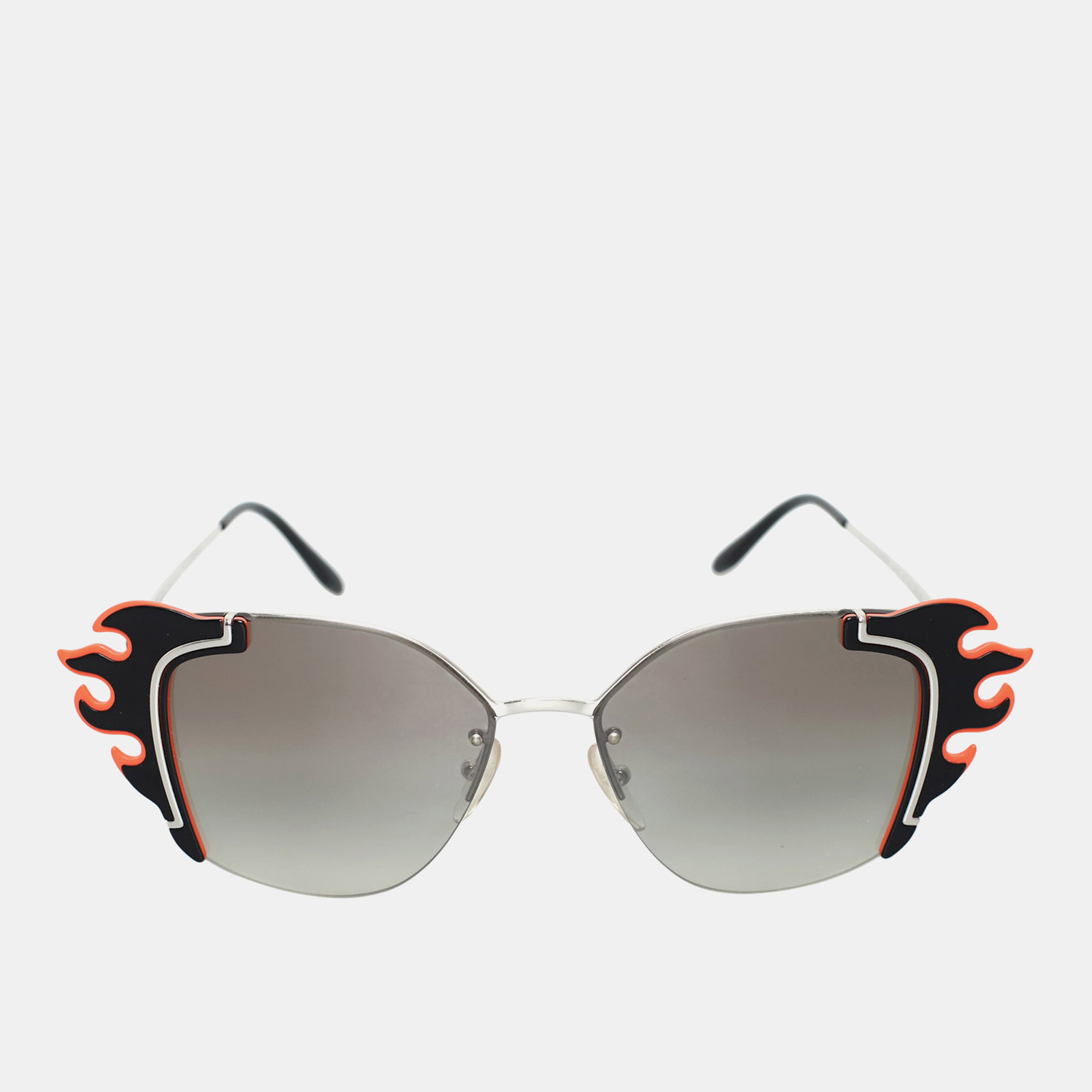 

Prada Black, Orange Flame Sunglasses