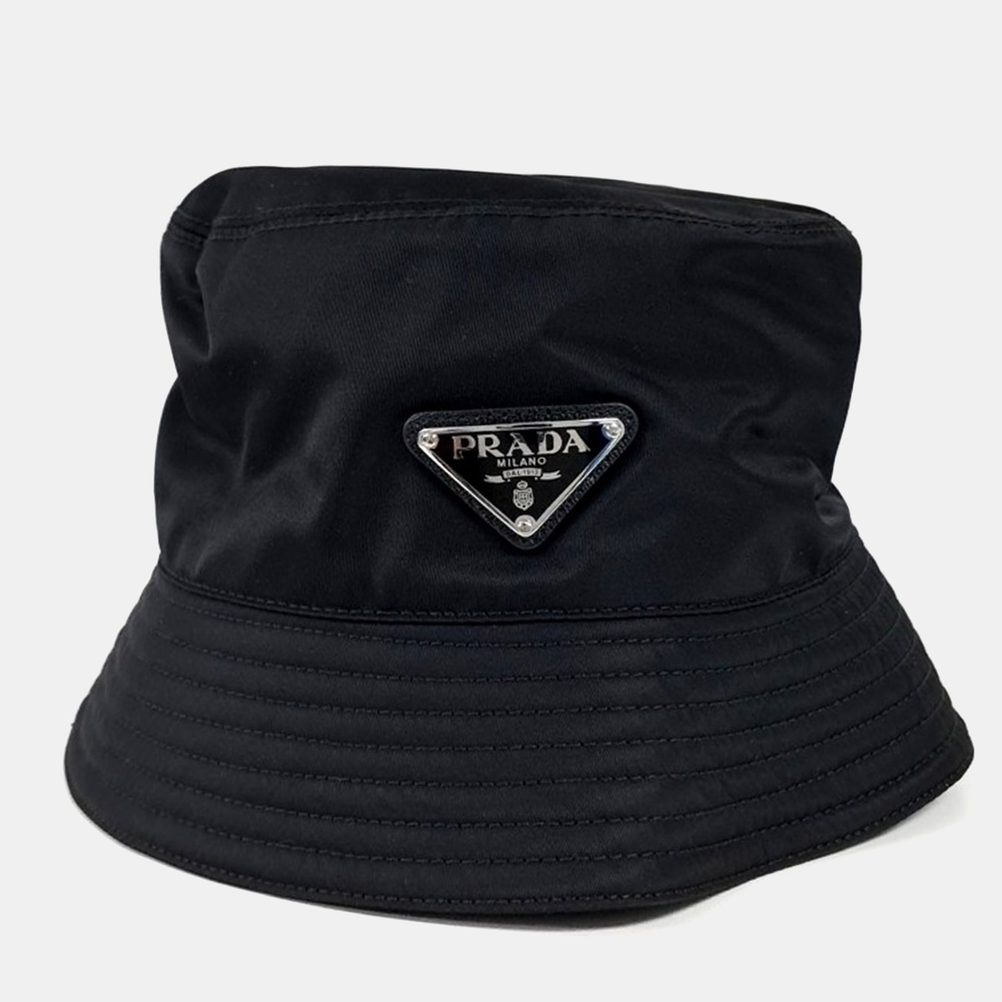 

Prada Black Re-Nylon Bucket Hat
