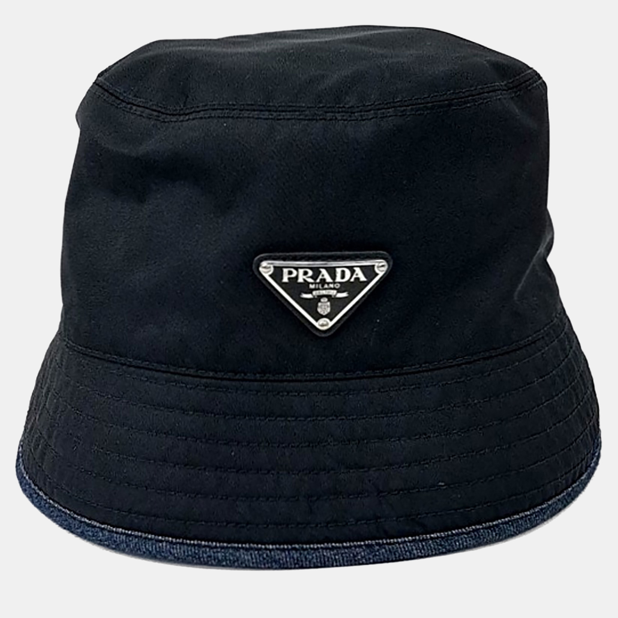 

Prada Black Re-Nylon Bucket Hat