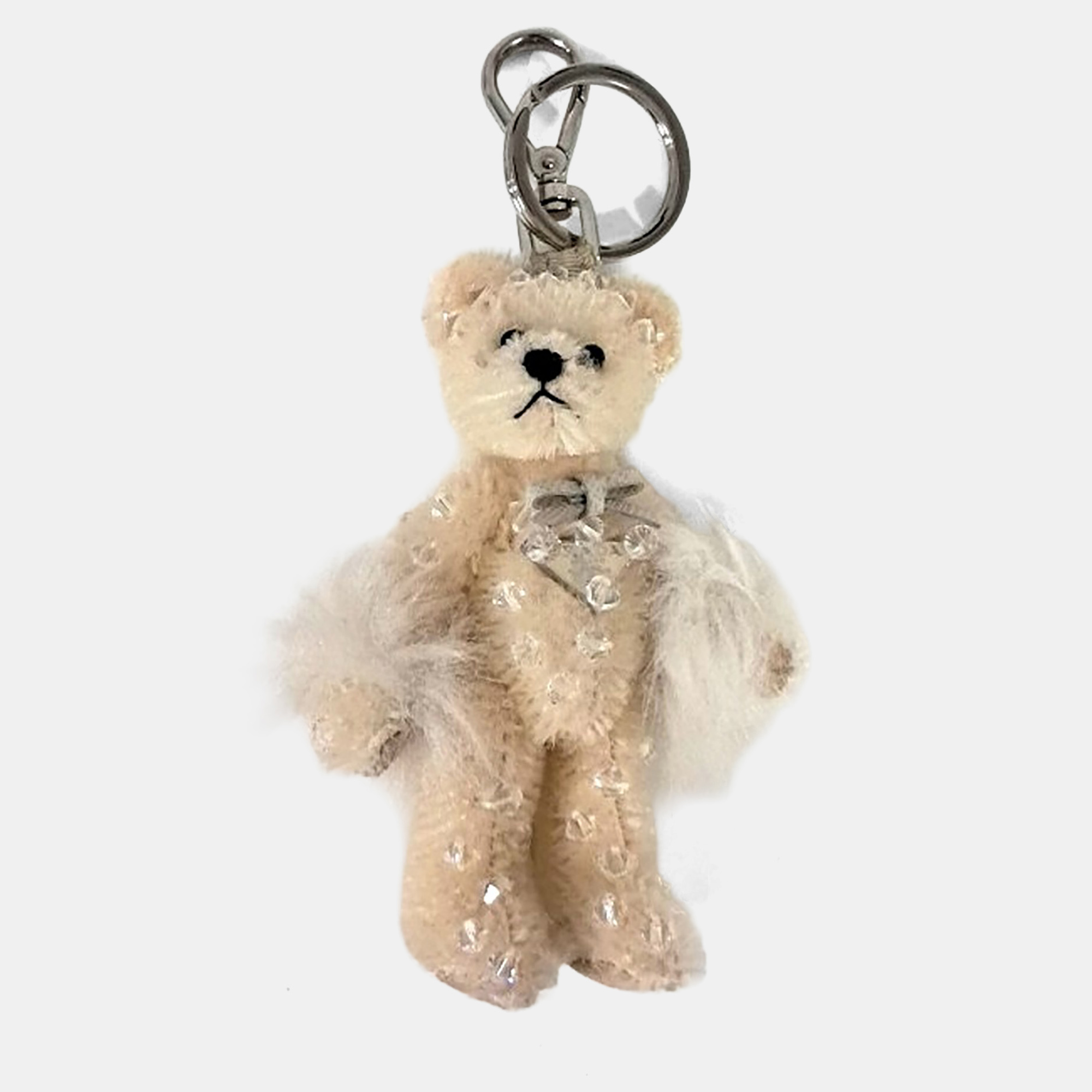 

Prada Teddy Bear Keyring And Bag Charm, Beige
