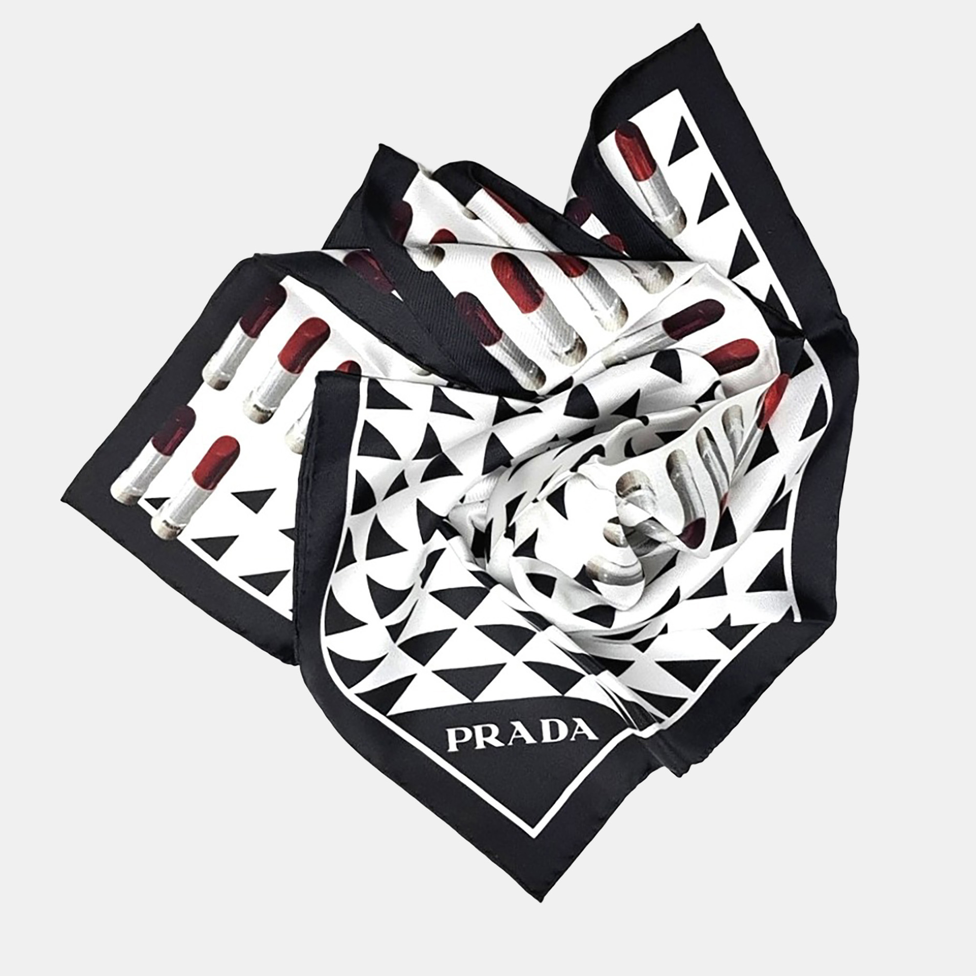 

Prada Multicolor Silk Scarf