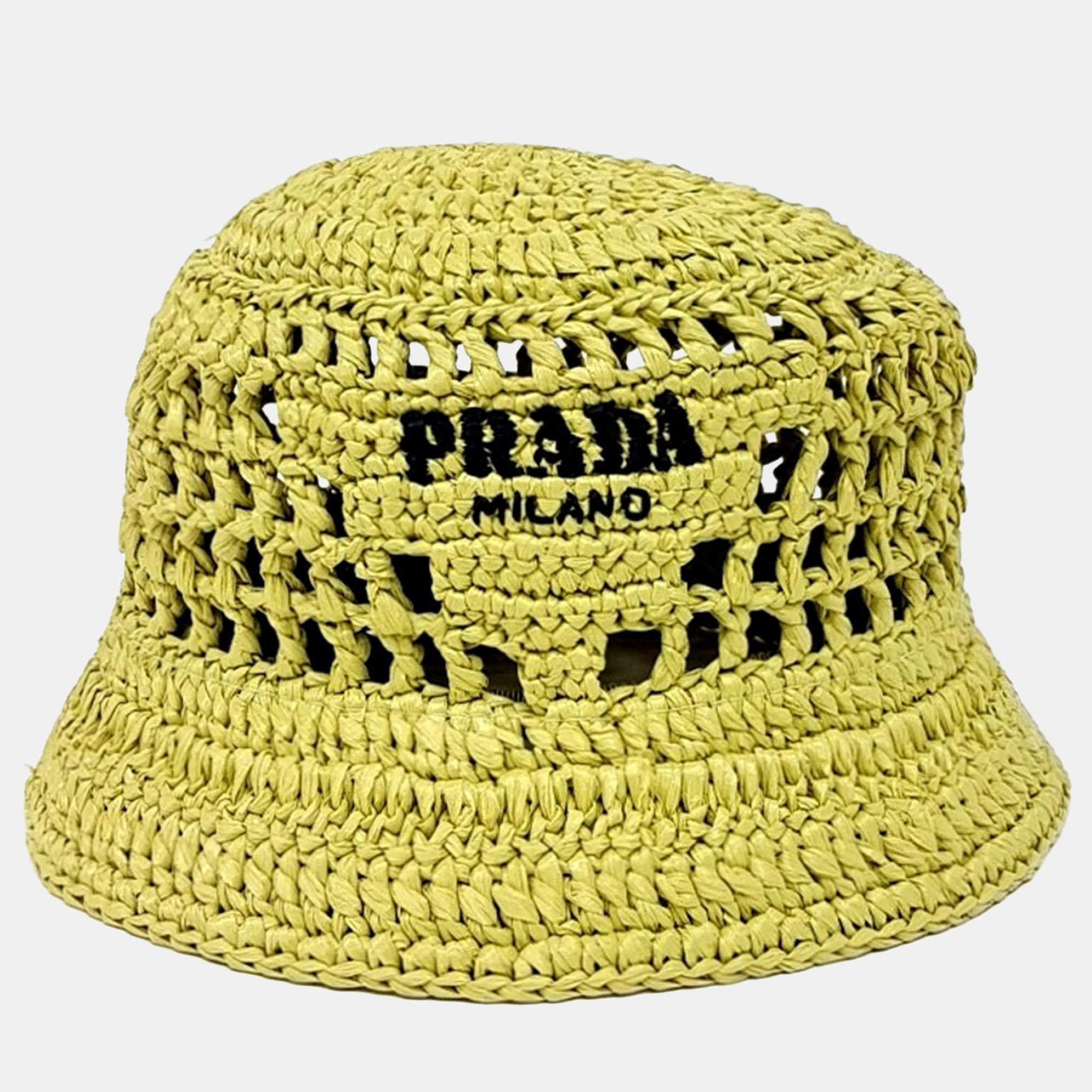 

Prada Light Green Rayon Bucket Hat