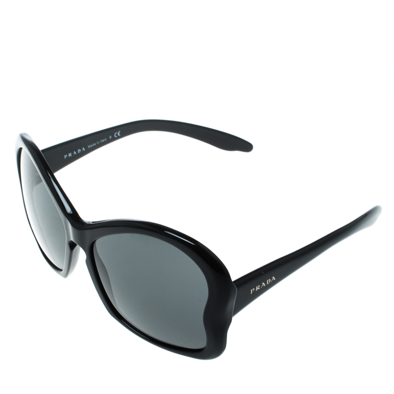 Prada Black SPR18L Butterfly Sunglasses