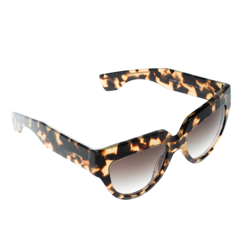 prada cat eye tortoiseshell sunglasses