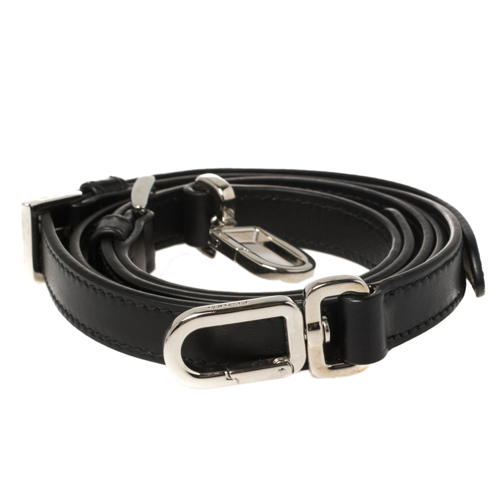 

Prada Black Leather Adjustable Bag Strap