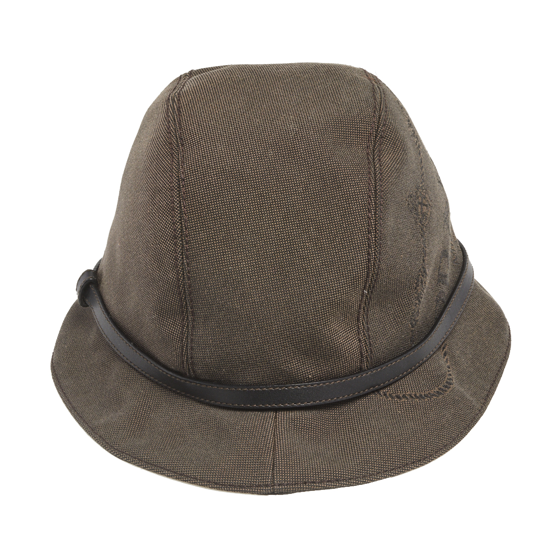 

Prada Vintage Brown Oxford Bucket Hat