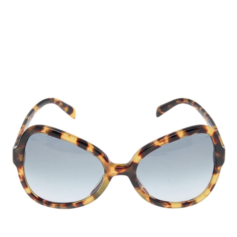 

Prada Brown Havana SPR05S Gradient Oversized Sunglasses