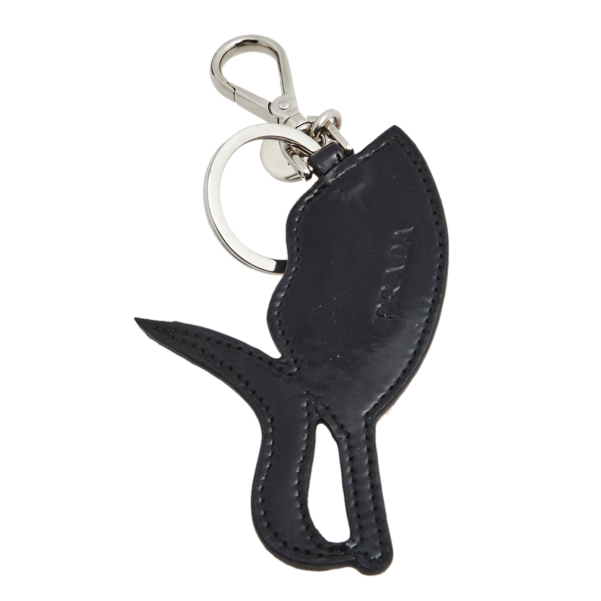 

Prada Multicolor Patent & Leather Lips And Cigarette Key Chain and Bag Charm