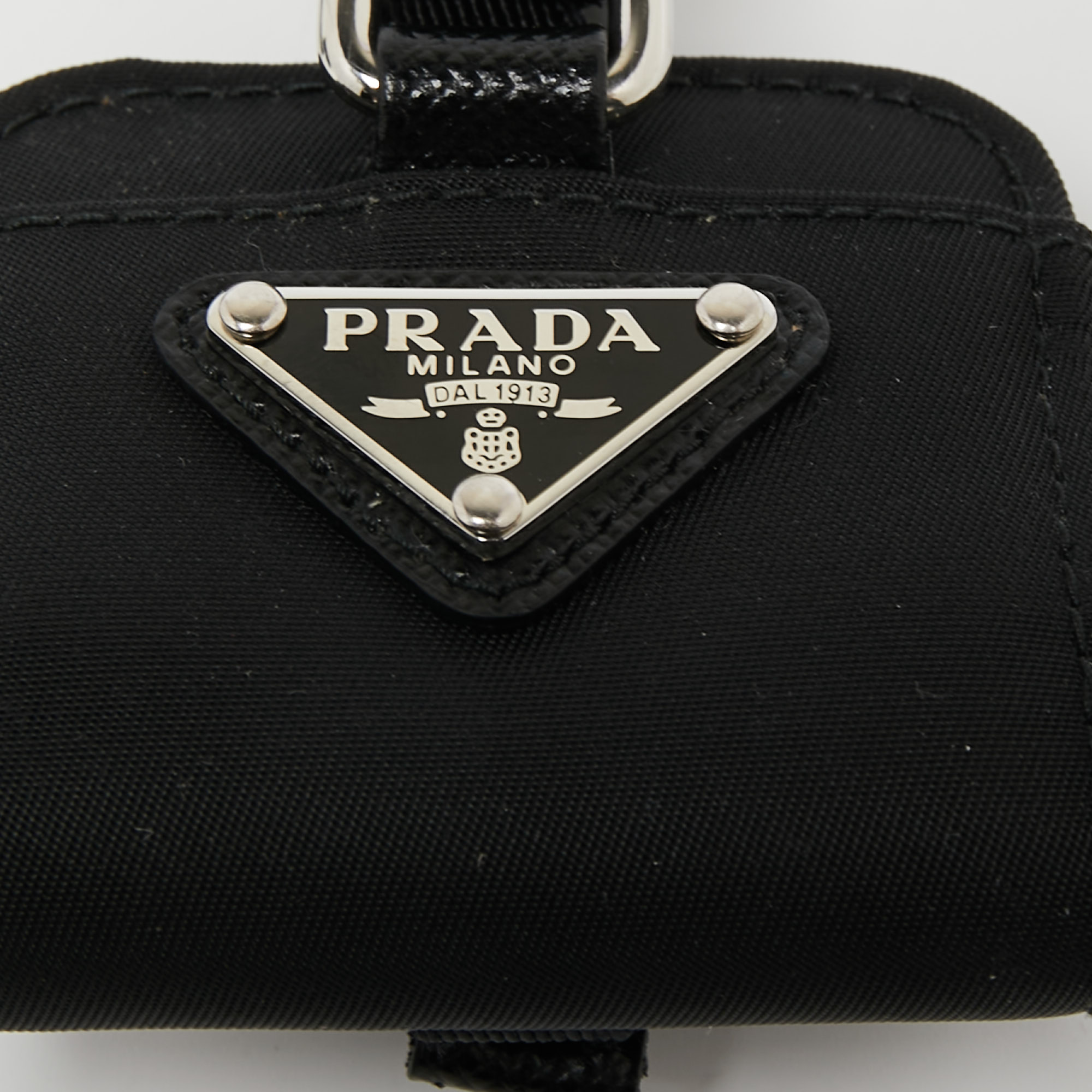 

Prada Black Nylon Airpods Pro Case with Adjustable Strap