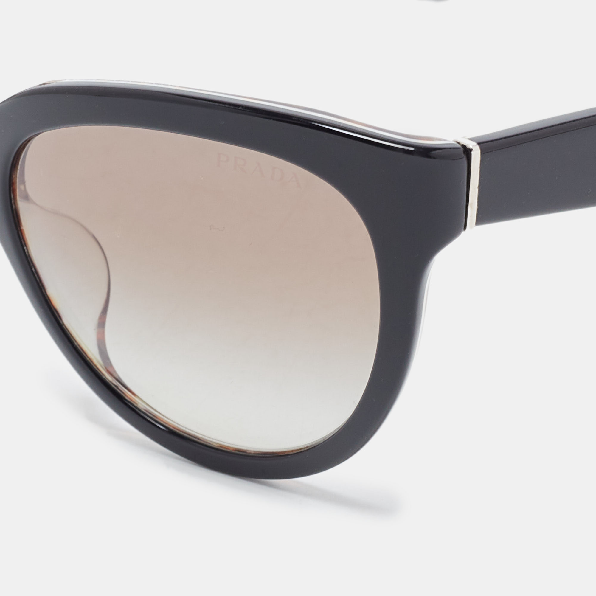 

Prada Black Gradient Cat Eye Sunglasses