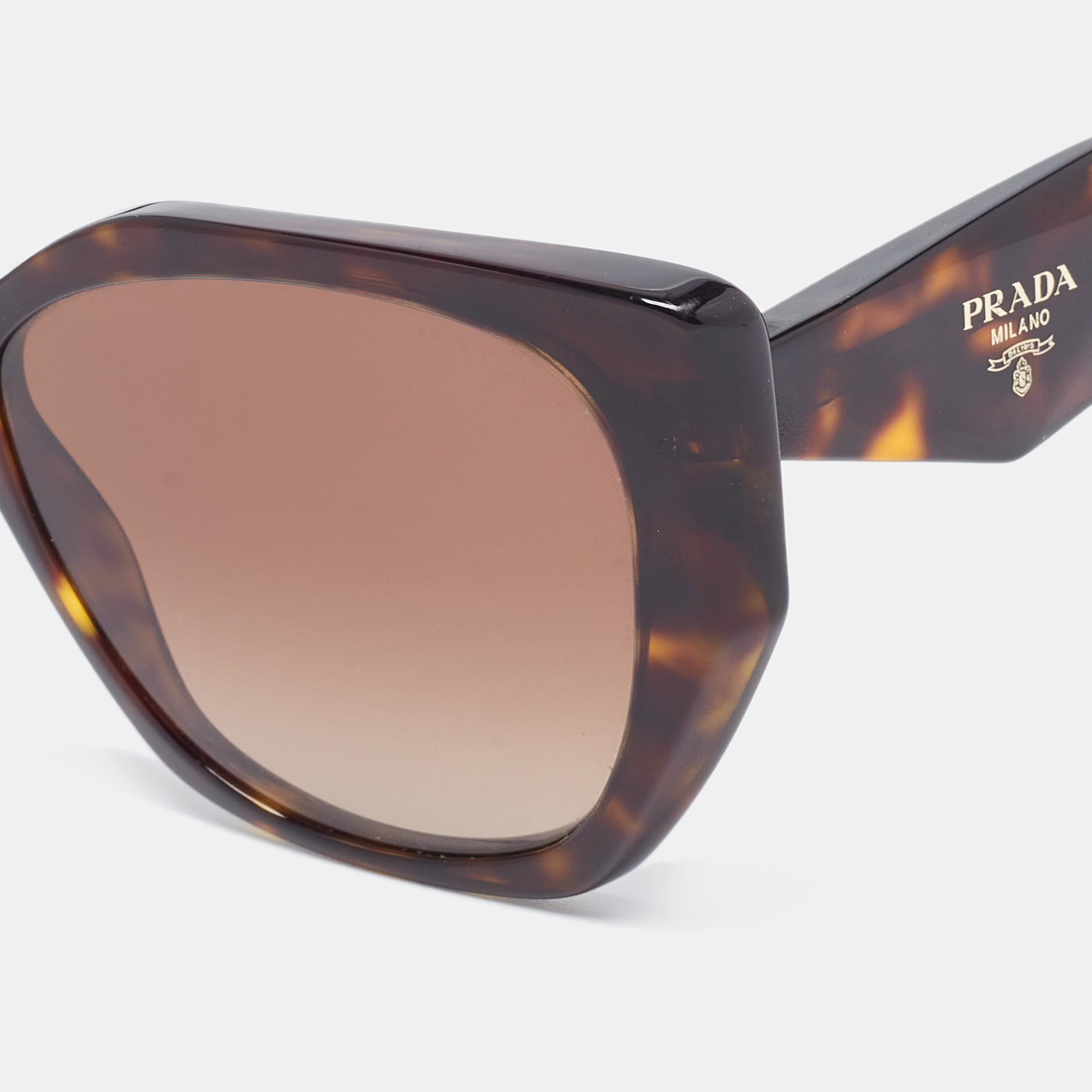 

Prada Havanan Acetate SPR19Z Cat-Eyes Sunglasses, Brown