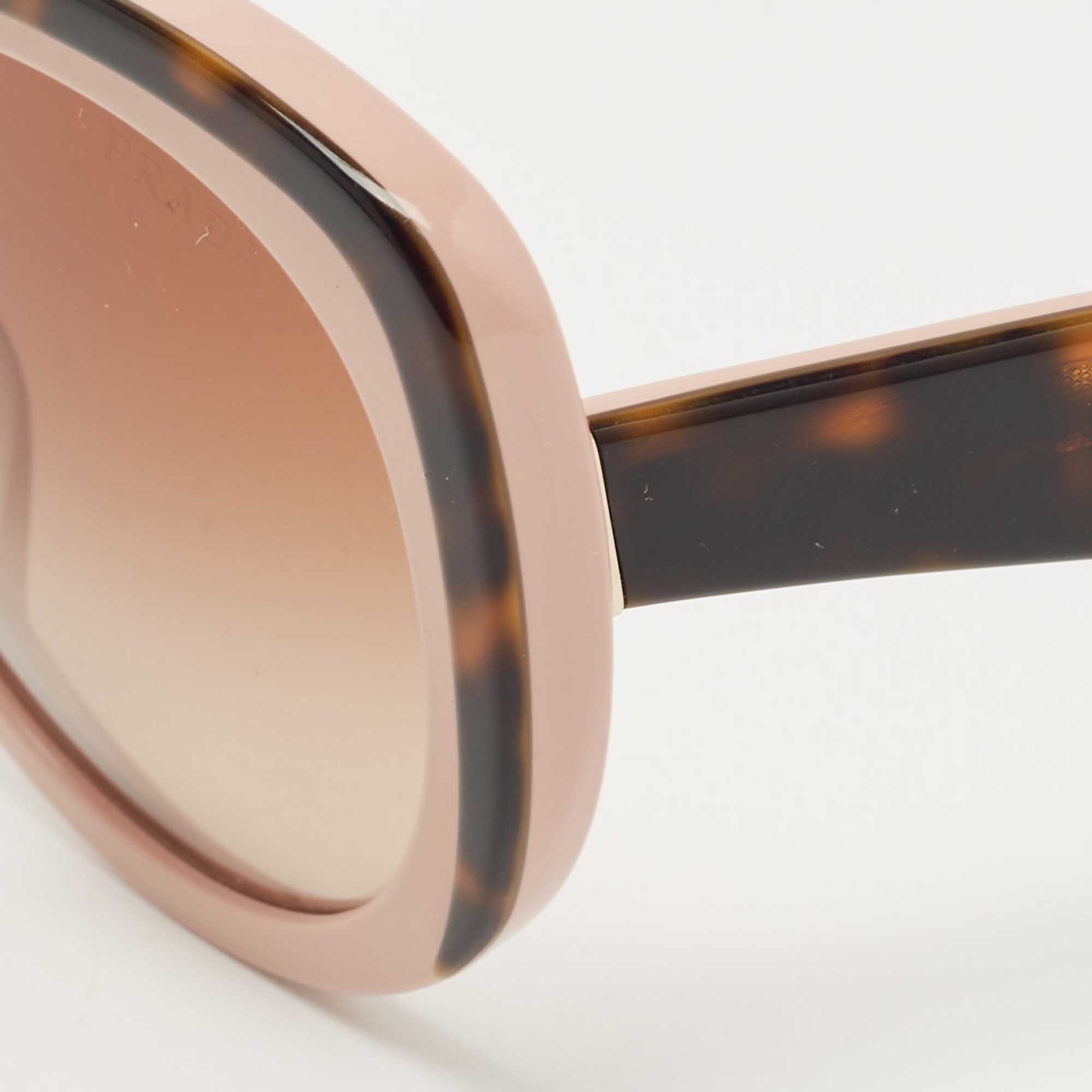

Prada Pink/Brown Gradient SPR12 P Cat Eye Sunglasses