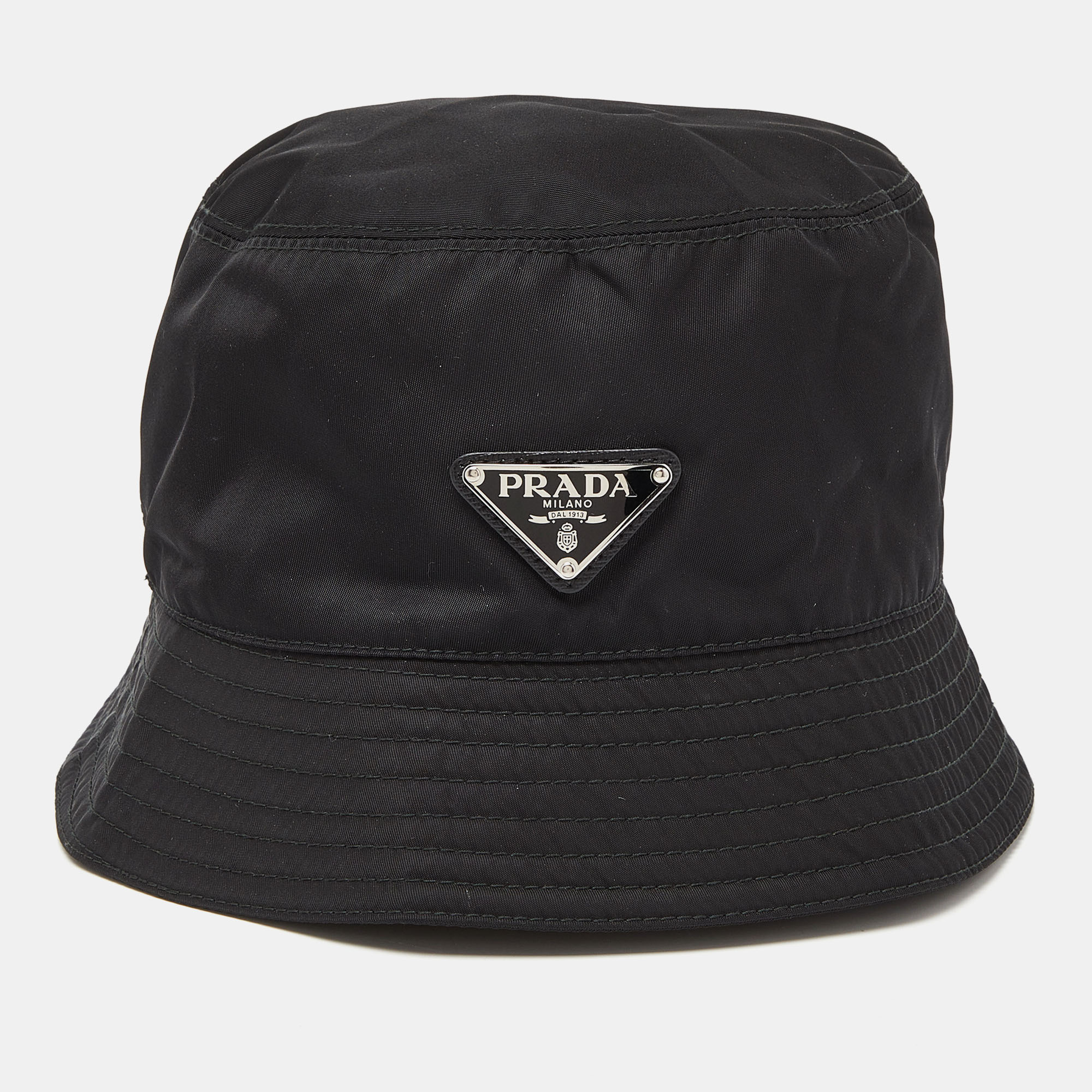 

Prada Black Re-Nylon Bucket Hat